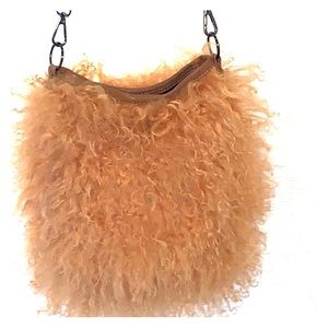 Sheep skin Cross Body